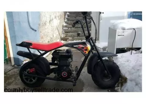 Motovox 80cc mini bike